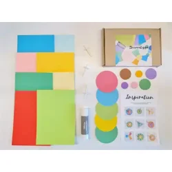 Farverige Dage Kit: Snurretoppe